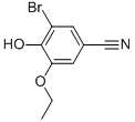 3-BROMO-5-ETHOXY-4-HYDROXY-BENZONITRILE CAS#: 330462-57-2