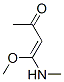 3-Buten-2-one, 4-methoxy-4-(methylamino)- (9CI) CAS#: 40815-55-2