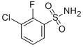 3-CHLORO-2-FLUOROBENZENESULFONAMIDE CAS#: 351003-58-2