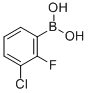 3-CHLORO-2-FLUOROPHENYLBORONIC ACID CAS#: 352535-82-1