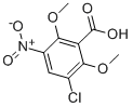 3-CHLORO-2,6-DIMETHOXY-5-NITROBENZOIC ACID CAS#: 175135-56-5