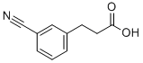 3-CYANO-BENZENEPROPANOIC ACID CAS#: 42287-97-8