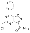 3-Carbamido-5-chloromethyl-7-phenylisoxazolo(4,5-d)pyrimidine CAS#: 165611-01-8