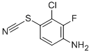 3-Chloro-2-fluoro-4-thiocyanatoaniline CAS#: 329926-78-5
