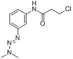 3-Chloro-N-(3-(3,3-dimethyl-1-triazenyl)phenyl)propanamide CAS#: 174752-86-4