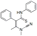 3-Cyanmethylamino-2-phenyl-thiocrotonanilide CAS#: 151055-07-1