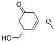 3-Cyclohexen-1-one, 5-(hydroxymethyl)-3-methoxy-, (R)- (9CI) CAS#: 165812-20-4