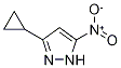 3-Cyclopropyl-5-nitro-1H-pyrazole CAS#: 326827-23-0
