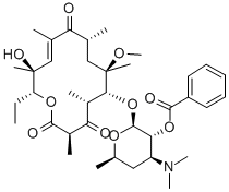 3-De[(2,6-dideoxy-3-C-methyl-3-O-methyl-a-L-ribo-hexopyranosyl)oxy]-10,11-didehydro-11-deoxy-6-O-methyl-3-oxo-erythromycin 2'-acetate CAS#: 160145-82-4