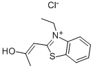 3-ETHYL-2-(2-HYDROXY-1-PROPENYL)BENZOTHIAZOLIUM CHLORIDE CAS#: 157584-19-5
