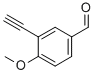 3-ETHYNYL-4-METHOXY-BENZALDEHYDE CAS#: 160625-49-0
