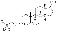 3-Ethoxy-androsta-3,5-dien-17-ol-d3 CAS#: 165304-83-6