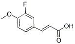 3-FLUORO-4-METHOXYCINNAMIC ACID CAS#: 147906-08-9