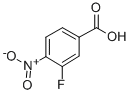 3-Fluoro-4-nitrobenzoic acid CAS#: 403-21-4