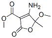 3-Furancarboxylicacid,4-amino-2,5-dihydro-5-methoxy-5-methyl-2-oxo-,methylester(9CI) CAS#: 157558-46-8