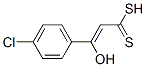 3-Hydroxy-3-(4-chlorophenyl)propenedithioic acid CAS#: 41467-12-3