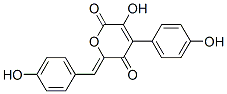 3-Hydroxy-4-(4-hydroxyphenyl)-6-[(4-hydroxyphenyl)methylene]-2H-pyran-2,5(6H)-dione CAS#: 41744-32-5