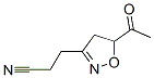3-Isoxazolepropanenitrile, 5-acetyl-4,5-dihydro- (9CI) CAS#: 151373-32-9
