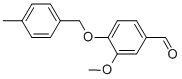 3-METHOXY-4-[(4-METHYLBENZYL)OXY]BENZALDEHYDE CAS#: 351066-36-9