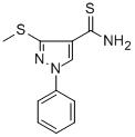 3-(METHYLTHIO)-1-PHENYL-1H-PYRAZOLE-4-CARBOTHIOAMIDE CAS#: 175203-73-3
