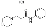 3-MORPHOLIN-4-YL-N-PHENYL-PROPIONAMIDE HYDROCHLORIDE CAS#: 4497-03-4
