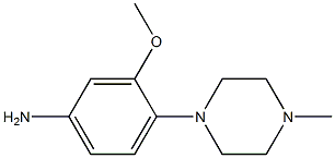 3-Methoxy-4-(4-Methylpiperazin-1-yl)aniline CAS#: 156428-85-2