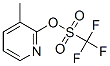 3-Methyl-2-(trifluoromethanesulfonyl)Oxypyridine CAS#: 154447-02-6