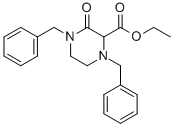 3-OXO-1,4-BIS(PHENYLMETHYL)-2-PIPERAZINECARBOXYLIC ACID ETHYL ESTER CAS#: 149648-70-4