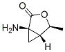 3-Oxabicyclo[3.1.0]hexan-2-one,1-amino-4-methyl-,[1R-(1alpha,4alpha,5alpha)]-(9CI) CAS#: 161970-74-7