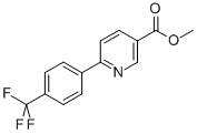 3-PYRIDINECARBOXYLIC ACID, 6-[4-(TRIFLUOROMETHYL)PHENYL]-, METHYL ESTER CAS#: 356058-34-9