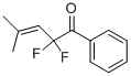 3-Penten-1-one, 2,2-difluoro-4-methyl-1-phenyl- (9CI) CAS#: 334873-72-2