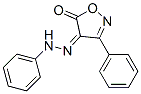 3-Phenyl-4-(2-phenylhydrazono)isoxazole-5(4H)-one CAS#: 4865-99-0