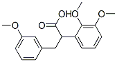 3-Phenylpropionic acid, 5-methoxy-2-[2,3-dimethoxyphenyl]- CAS#: 145068-46-8
