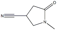 3-Pyrrolidinecarbonitrile,1-methyl-5-oxo-(9CI) CAS#: 172261-37-9