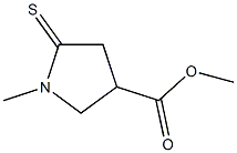 3-Pyrrolidinecarboxylic acid, 1-methyl-5-thioxo-, methyl ester CAS#: 174747-39-8