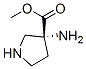 3-Pyrrolidinecarboxylicacid,3-amino-,methylester,(R)-(9CI) CAS#: 145090-27-3
