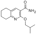3-Quinolinecarboxamide, 5,6,7,8-tetrahydro-2-(2-methylpropoxy)- CAS#: 171011-10-2