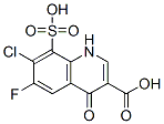 3-Quinolinecarboxylic acid, 7-chloro-6-fluoro-1,4-dihydro-4-oxo-8-sulfo- CAS#: 172972-89-3