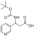 3-TERT-BUTOXYCARBONYLAMINO-3-PYRIDIN-3-YL-PROPIONIC ACID CAS#: 166194-68-9