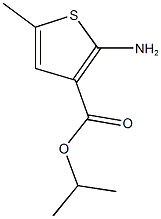 3-Thiophenecarboxylicacid,2-amino-5-methyl-,1-methylethylester(9CI) CAS#: 350998-01-5