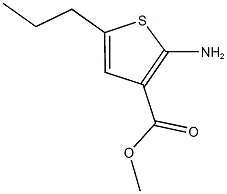 3-Thiophenecarboxylicacid,2-amino-5-propyl-,methylester(9CI) CAS#: 343855-83-4