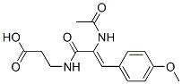 3-[[(Z)-2-acetamido-3-(4-methoxyphenyl)prop-2-enoyl]amino]propanoic ac id CAS#: 172798-50-4
