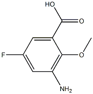 3-aMino-5-fluoro-2-Methoxybenzoic acid CAS#: 151793-23-6