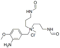 (3-amino-4-methoxybenzyl)bis[3-(formylamino)propyl]methylammonium chloride CAS#: 40948-32-1