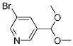 3-bromo-5-(dimethoxymethyl)pyridine CAS#: 163163-79-9
