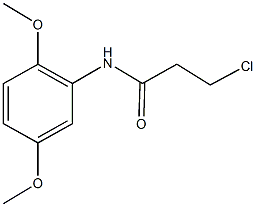 3-chloro-N-(2,5-dimethoxyphenyl)propanamide CAS#: 154343-50-7