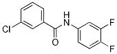 3-chloro-N-(3,4-difluorophenyl)benzamide CAS#: 330469-03-9