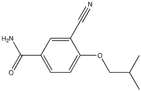 3-cyano-4-isobutoxybenzaMide CAS#: 161718-85-0