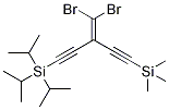 (3-(dibroMoMethylene)-5-(triisopropylsilyl) penta-1,4-diynyl)triMethylsilane CAS#: 164990-17-4