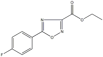 3-(ethoxycarbonyl)-5-(4'-fluorophenyl)-1,2,4-oxadiazole CAS#: 151098-20-3